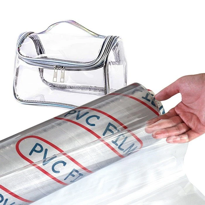 plastic film for cosmetic bag production